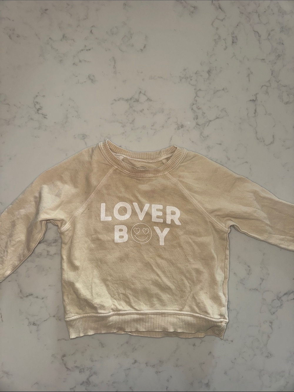 Rylee + Cru Cream 'LOVER BOY' Kids Sweatshirt